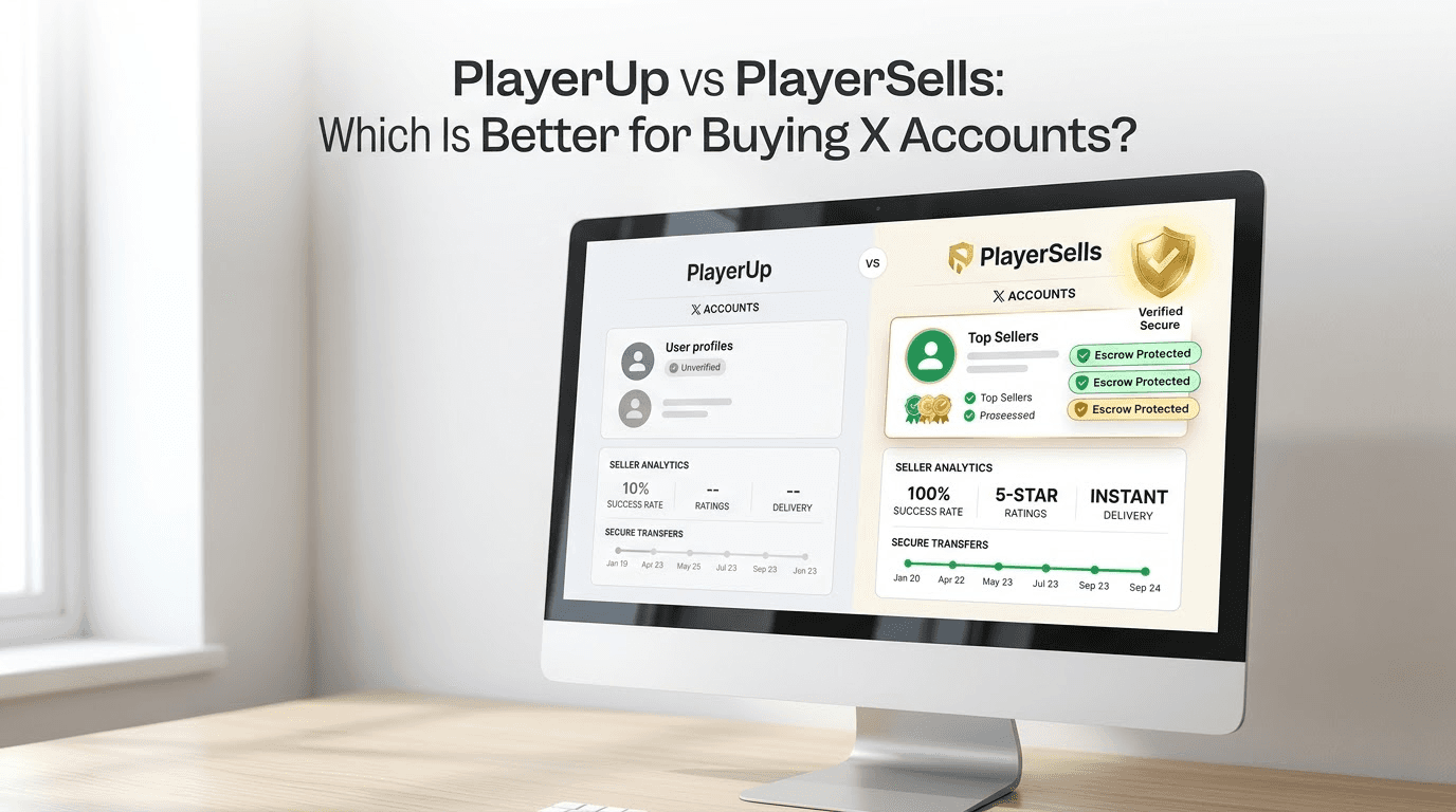 PlayerUp vs PlayerSells: Which Is Better for Buying X Accounts?