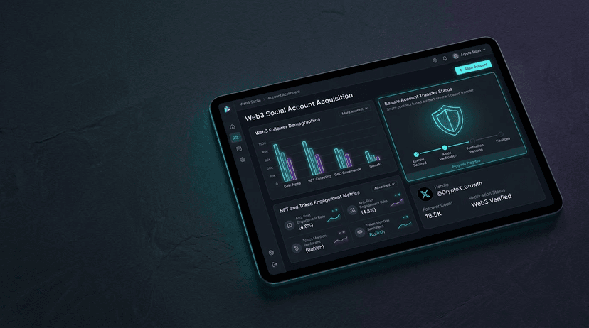 How to Buy a Crypto X Account to Launch Your Web3 Project Faster