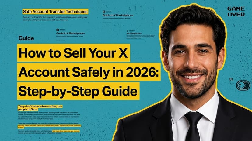How to Sell Your X Account Safely in 2026: Step-by-Step Guide