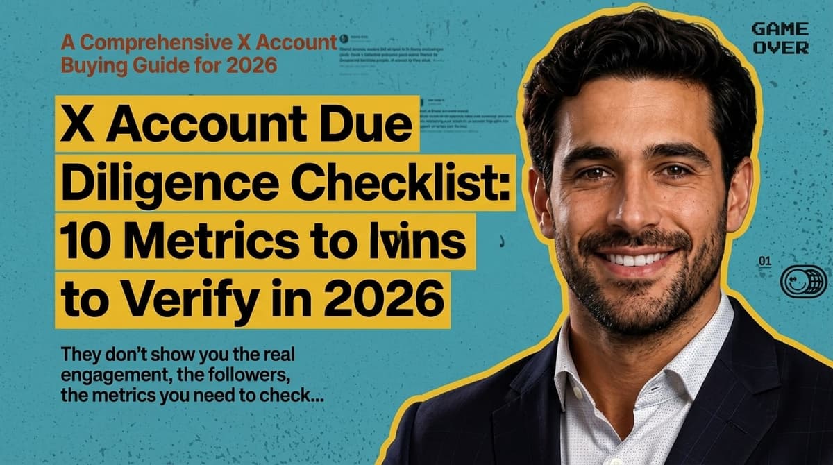 X Account Due Diligence Checklist: 10 Metrics to Verify in 2026