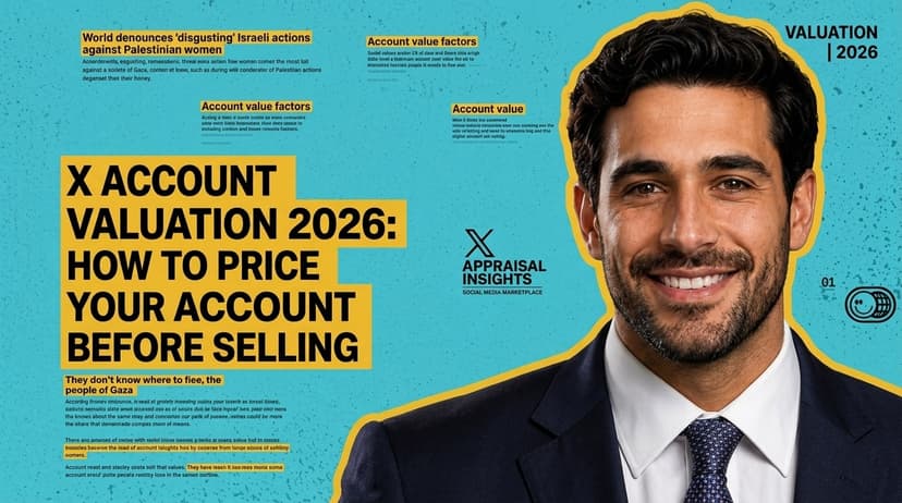 X Account Valuation 2026: How to Price Your Account Before Selling